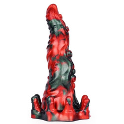 MONSTERED Gode Hortarix 19 x 5.5cm Noir et Rouge